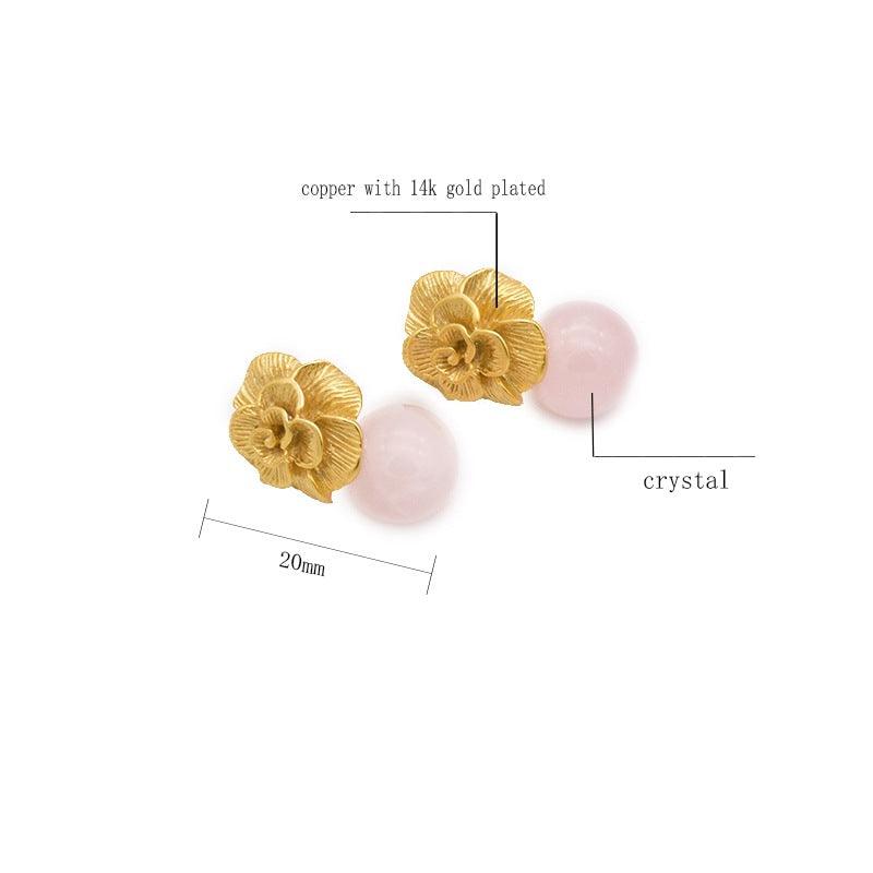 Pearl High-quality Jade European And American Retro Earrings | MODE BY OH