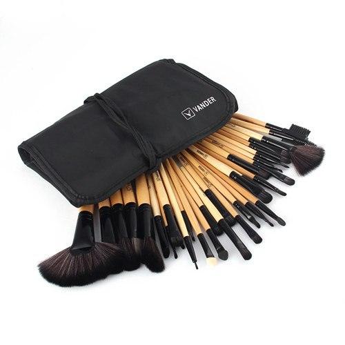 Professional 32Pcs Makeup Brush Foundation Eye Shadows Powder Blue Make Up Brushes Tools Cosmetic Bag pincel maquiagem Brushes | MODE BY OH