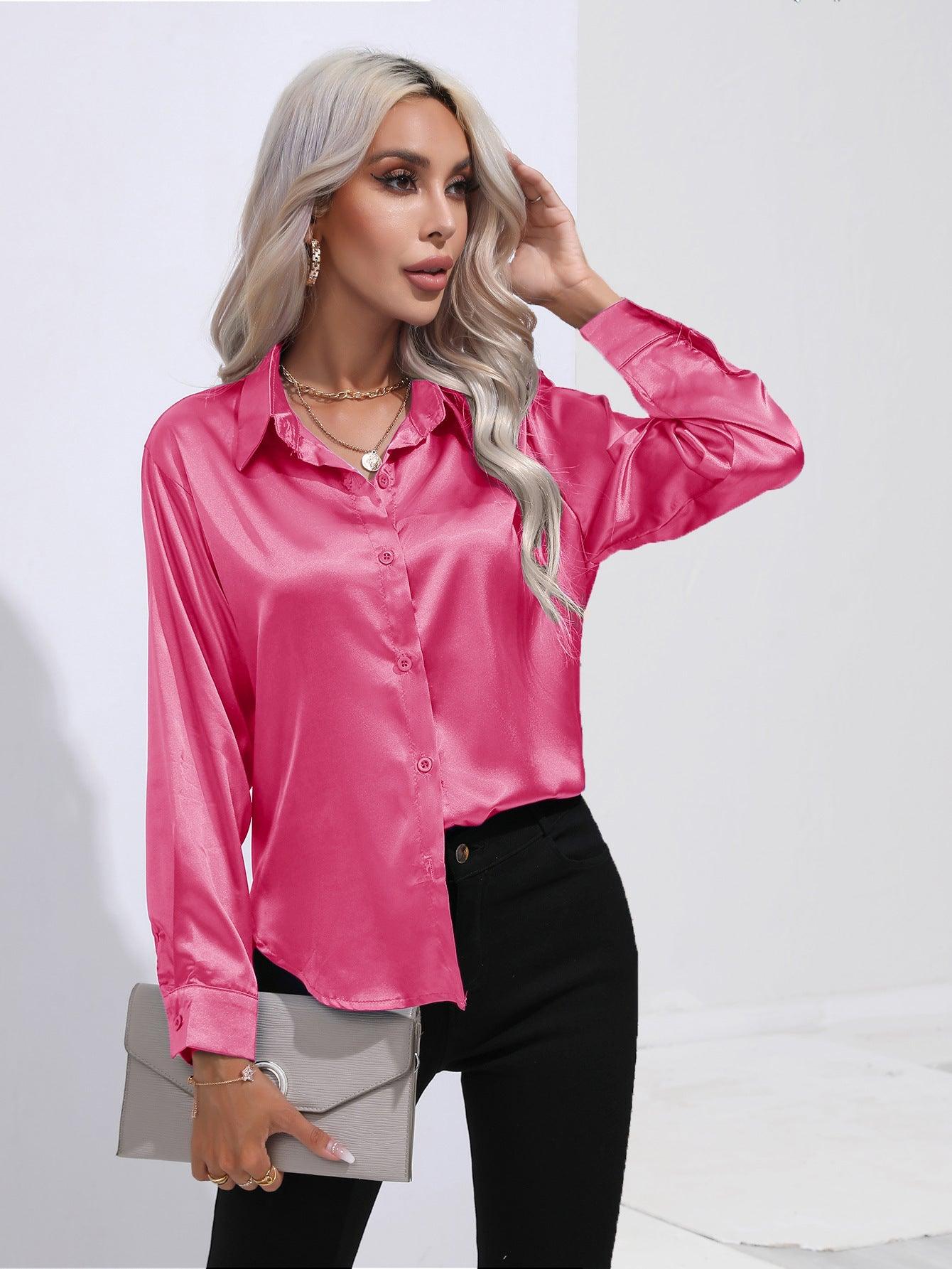 Satin Shirt - MODE BY OH