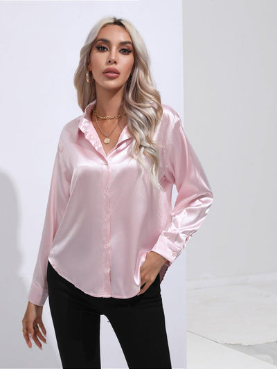 Satin Shirt | MODE BY OH