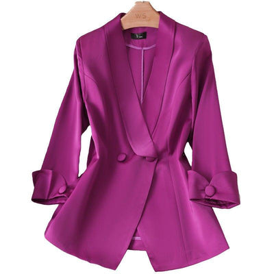 Solid color Suit Jacket Women | MODE BY OH