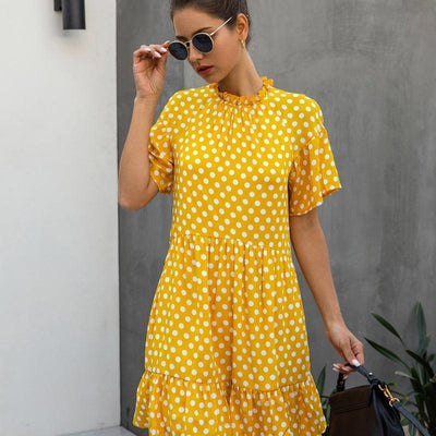 Summer Fashion Polka Dot Women's Clothing Dress | MODE BY OH