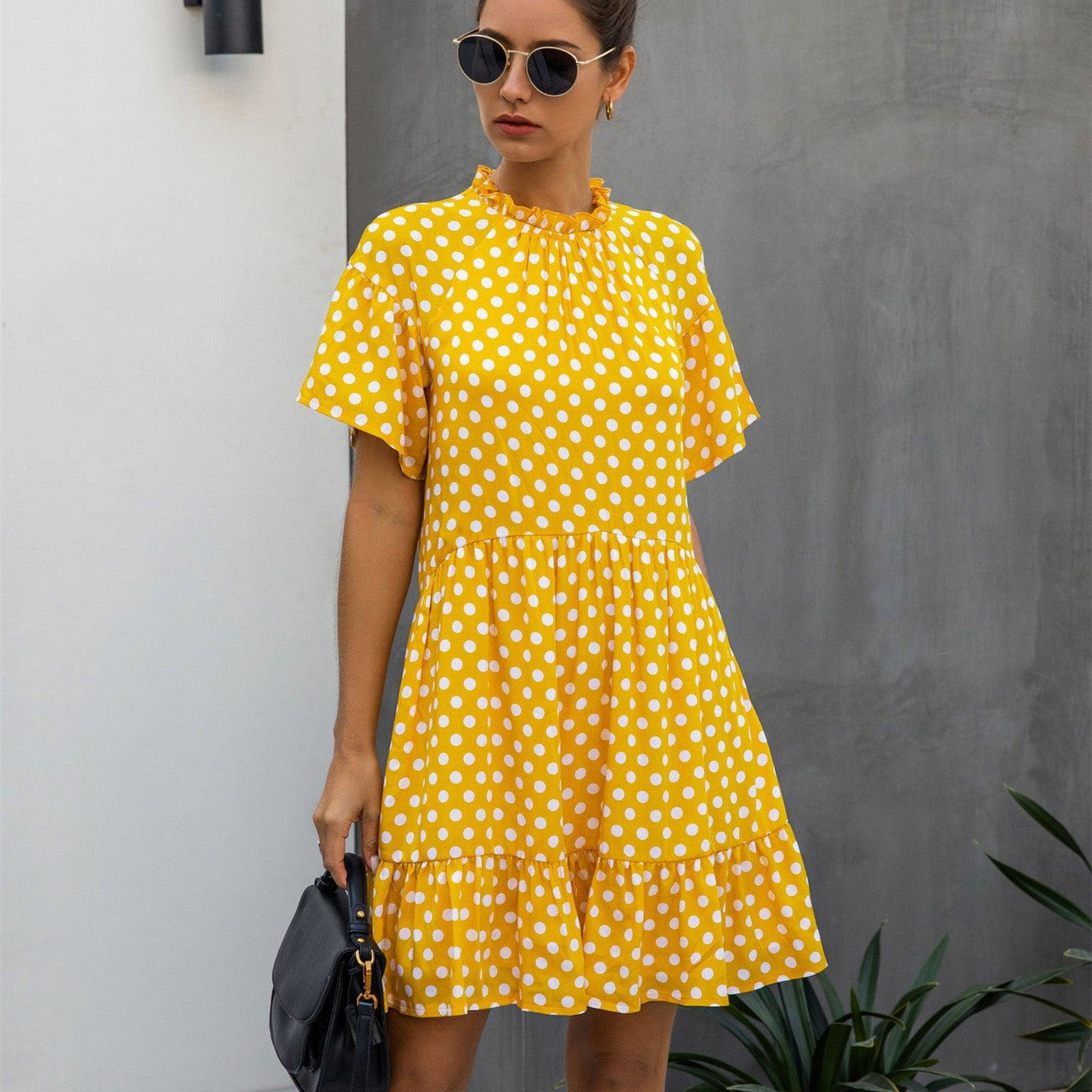 Summer Fashion Polka Dot Women's Clothing Dress - MODE BY OH