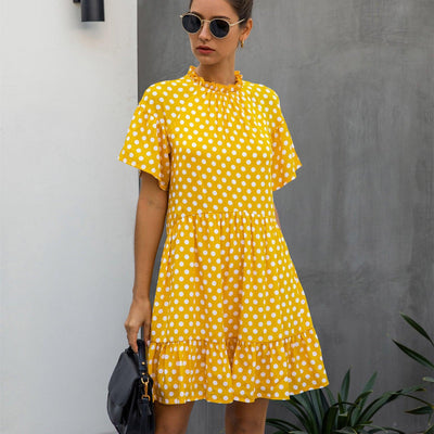 Summer Fashion Polka Dot Women's Clothing Dress - MODE BY OH