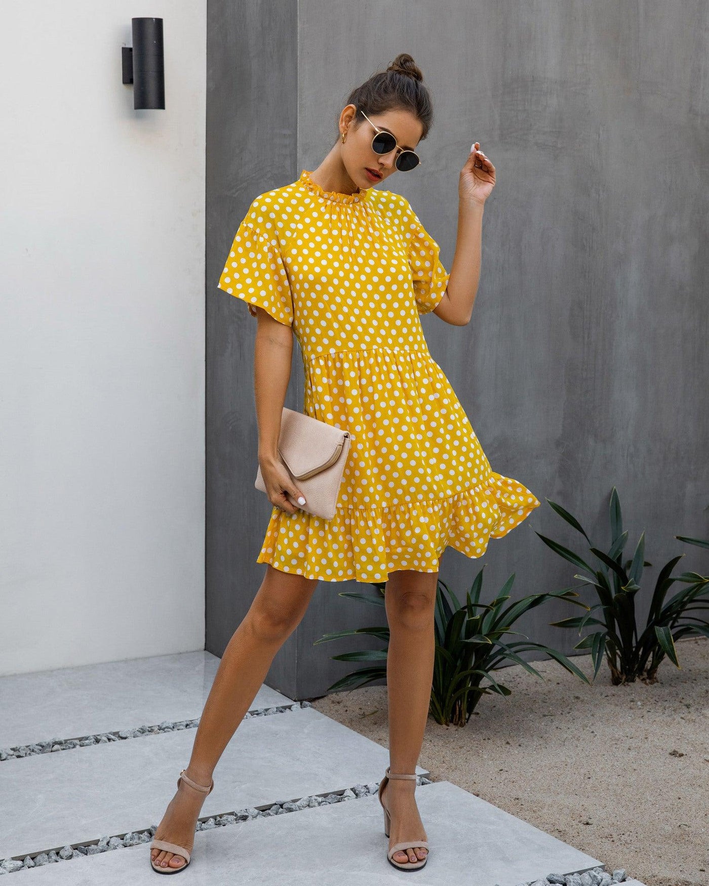 Summer Fashion Polka Dot Women's Clothing Dress | MODE BY OH