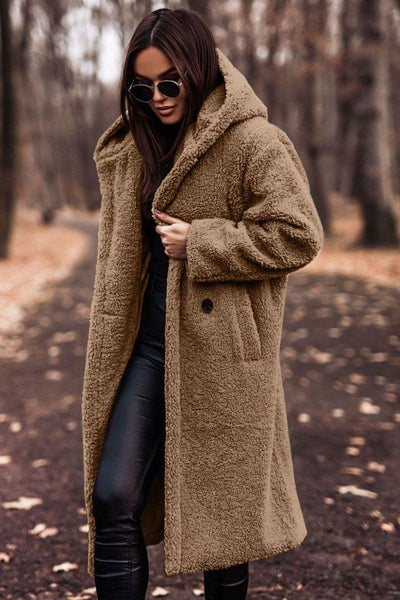 Winter Loose teddy Coat | MODE BY OH