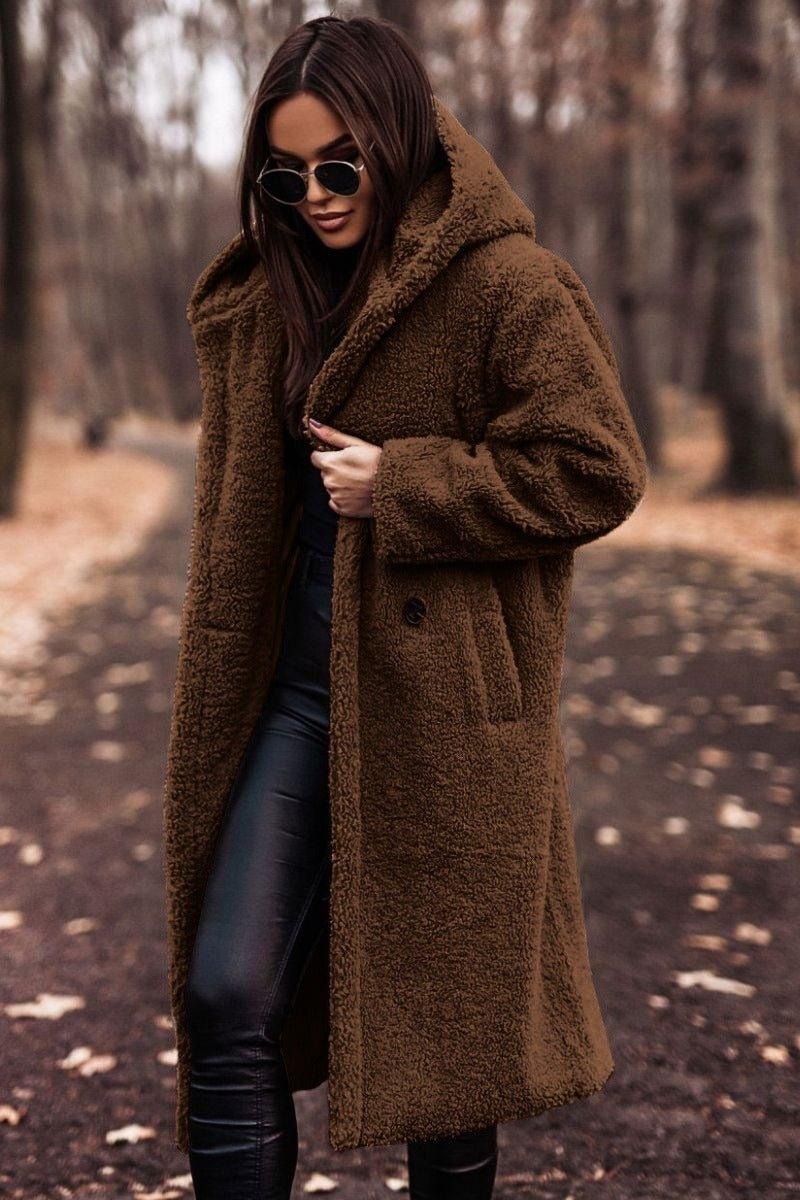 Winter Loose teddy Coat | MODE BY OH