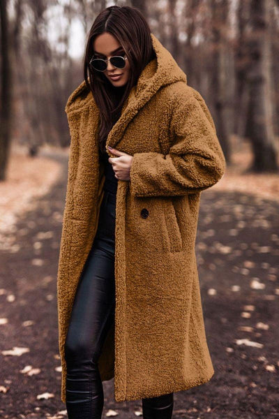 Winter Loose teddy Coat - MODE BY OH