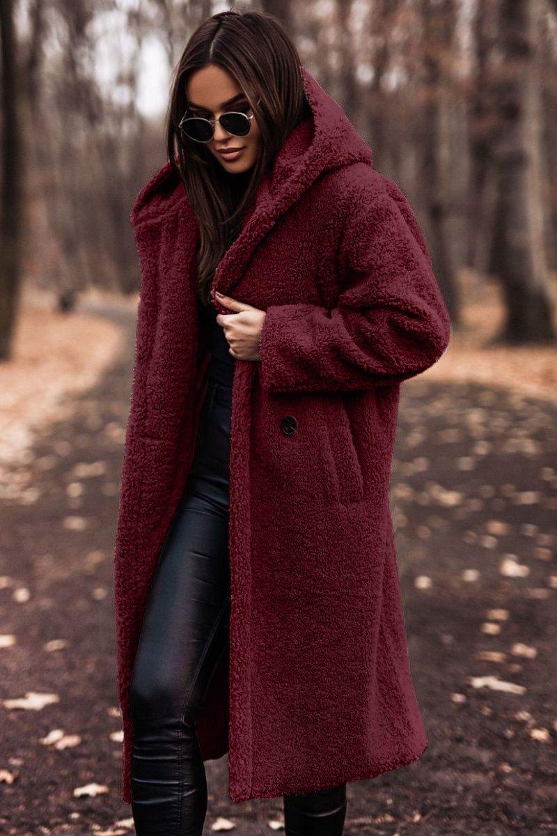 Winter Loose teddy Coat - MODE BY OH
