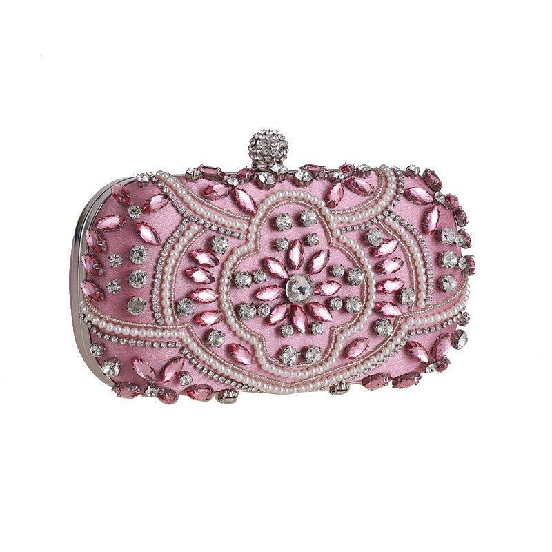 Diamond-studded ladies banquet evening bag | MODE BY OH