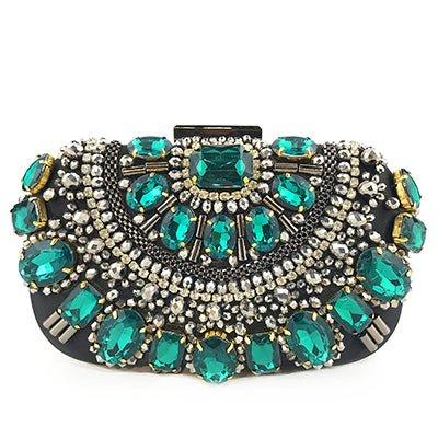 Diamond-studded ladies banquet evening bag - MODE BY OH