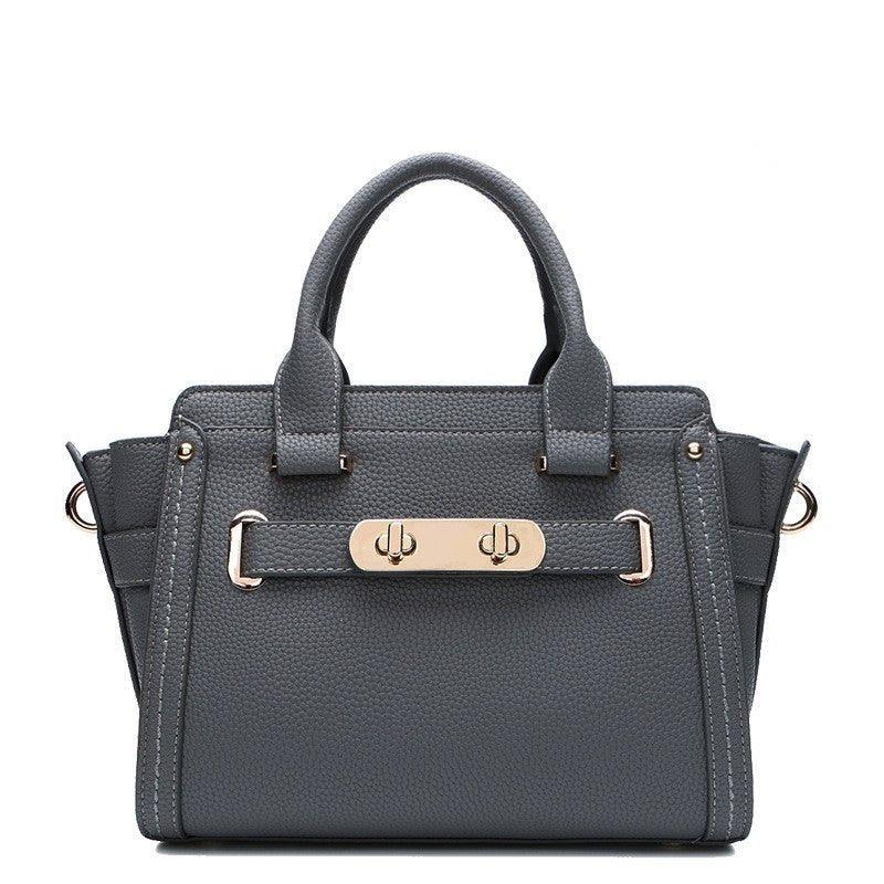 Genuine leather platinum bag | MODE BY OH