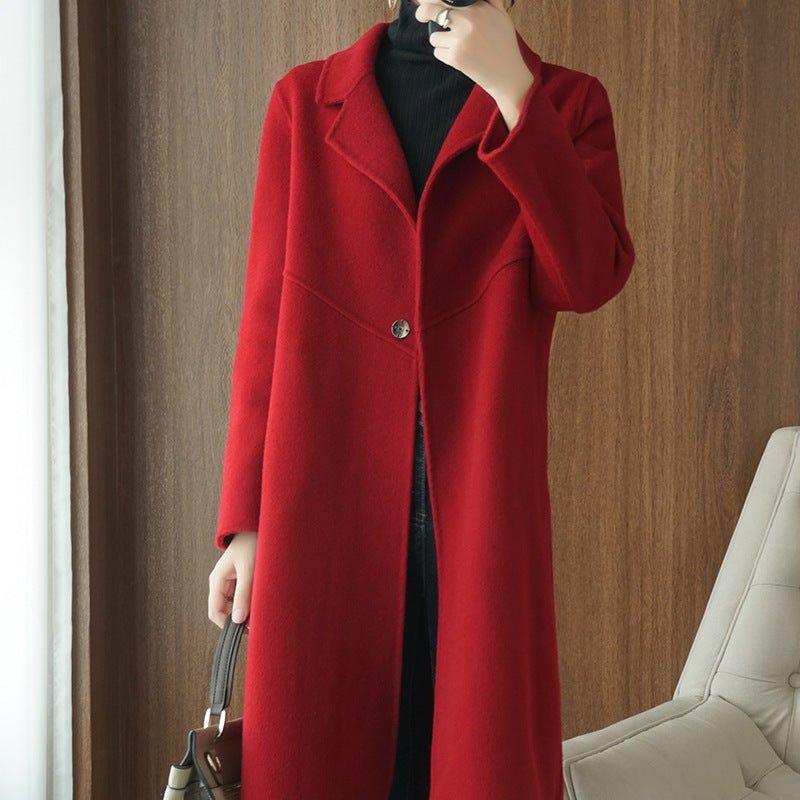 High-end Double-sided Woolen Wool Coat | MODE BY OH