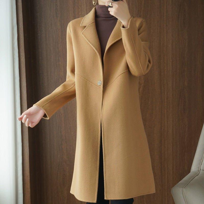 High-end Double-sided Woolen Wool Coat | MODE BY OH