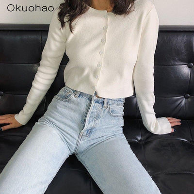 High Waist Jeans - MODE BY OH