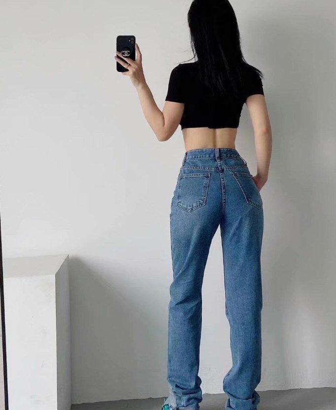 High Waist Jeans | MODE BY OH