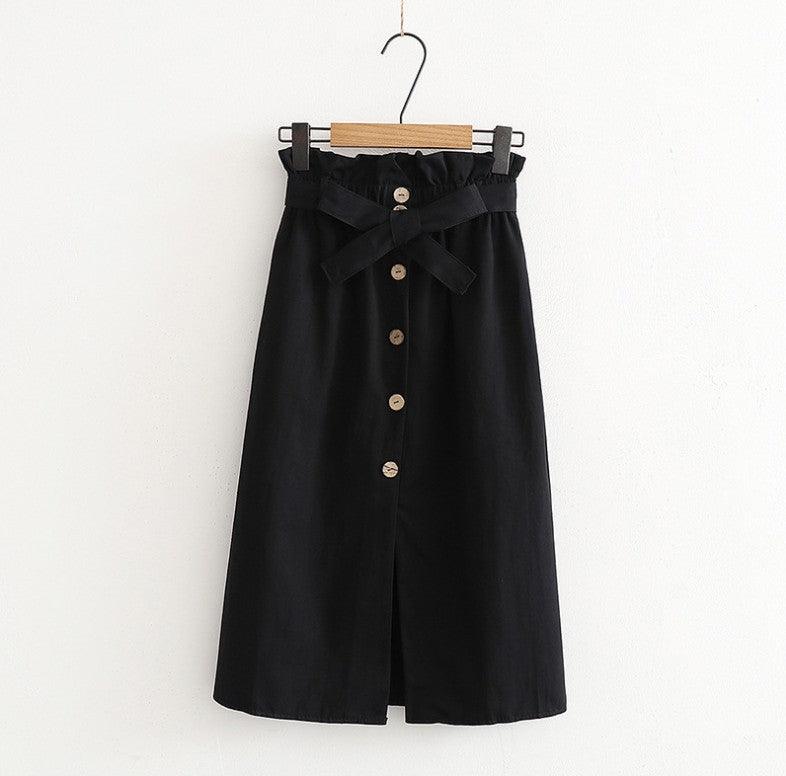 High-waisted mid-length skirts for women | MODE BY OH