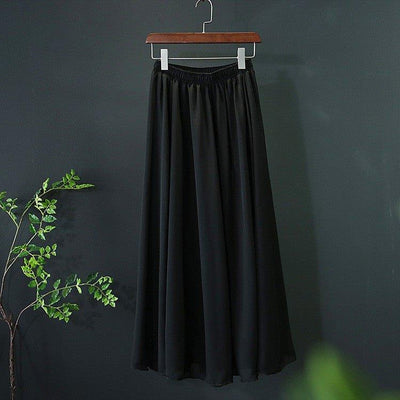 Ladies Chiffon Beach Mid-length Skirt | MODE BY OH