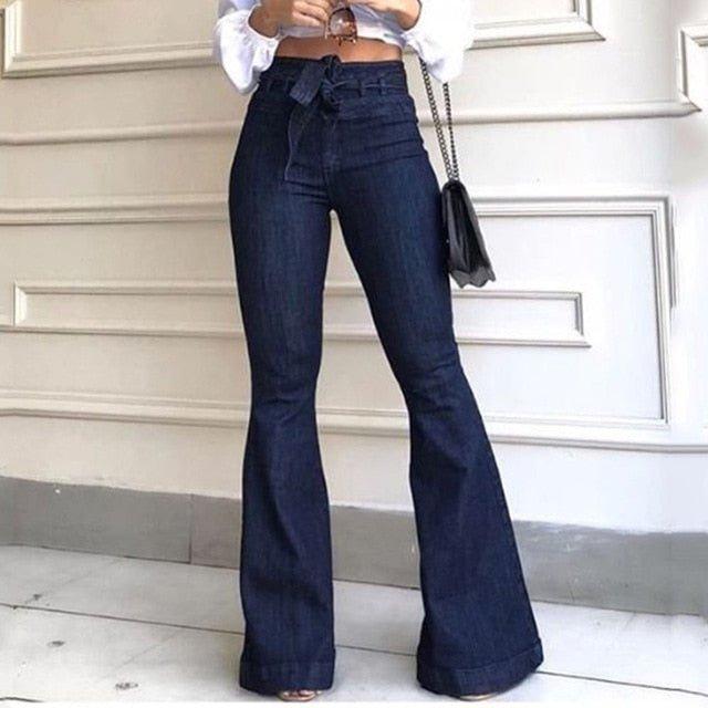 Ladies Flared Jeans Bell Bottom Jeans Fall | MODE BY OH