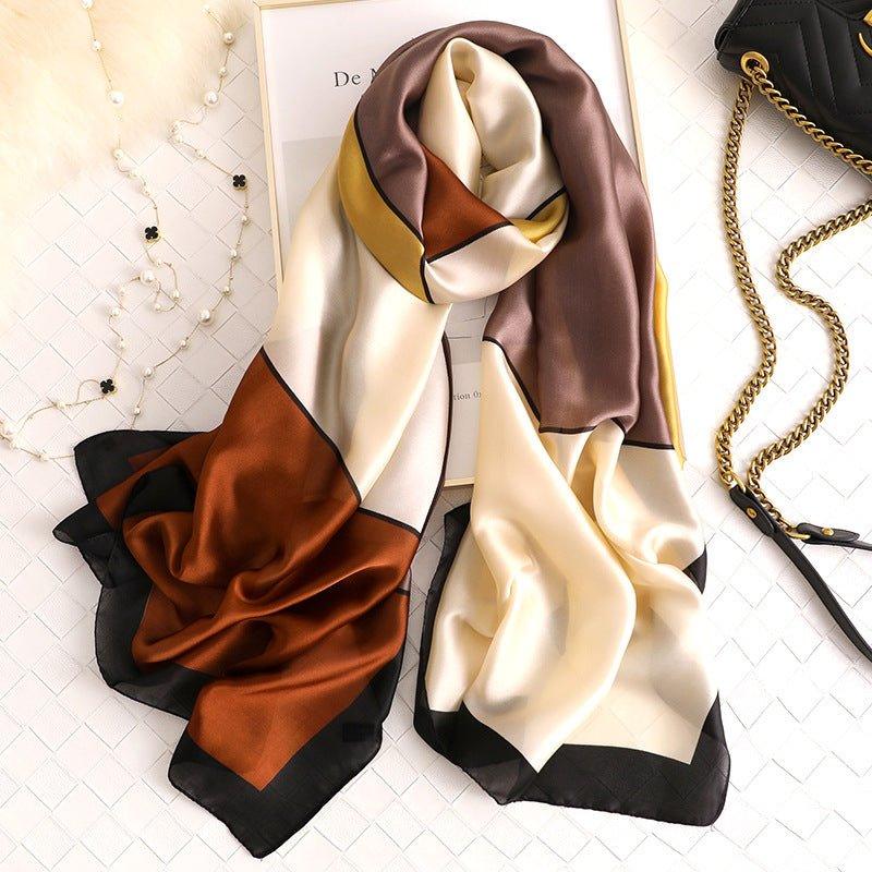 Matching colour sunscreen scarves | MODE BY OH