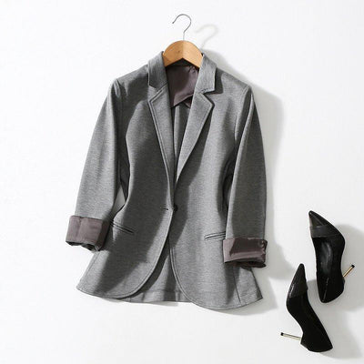 One-button Slim Jacket | MODE BY OH