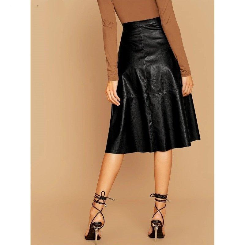 PU Leather Skirt | MODE BY OH