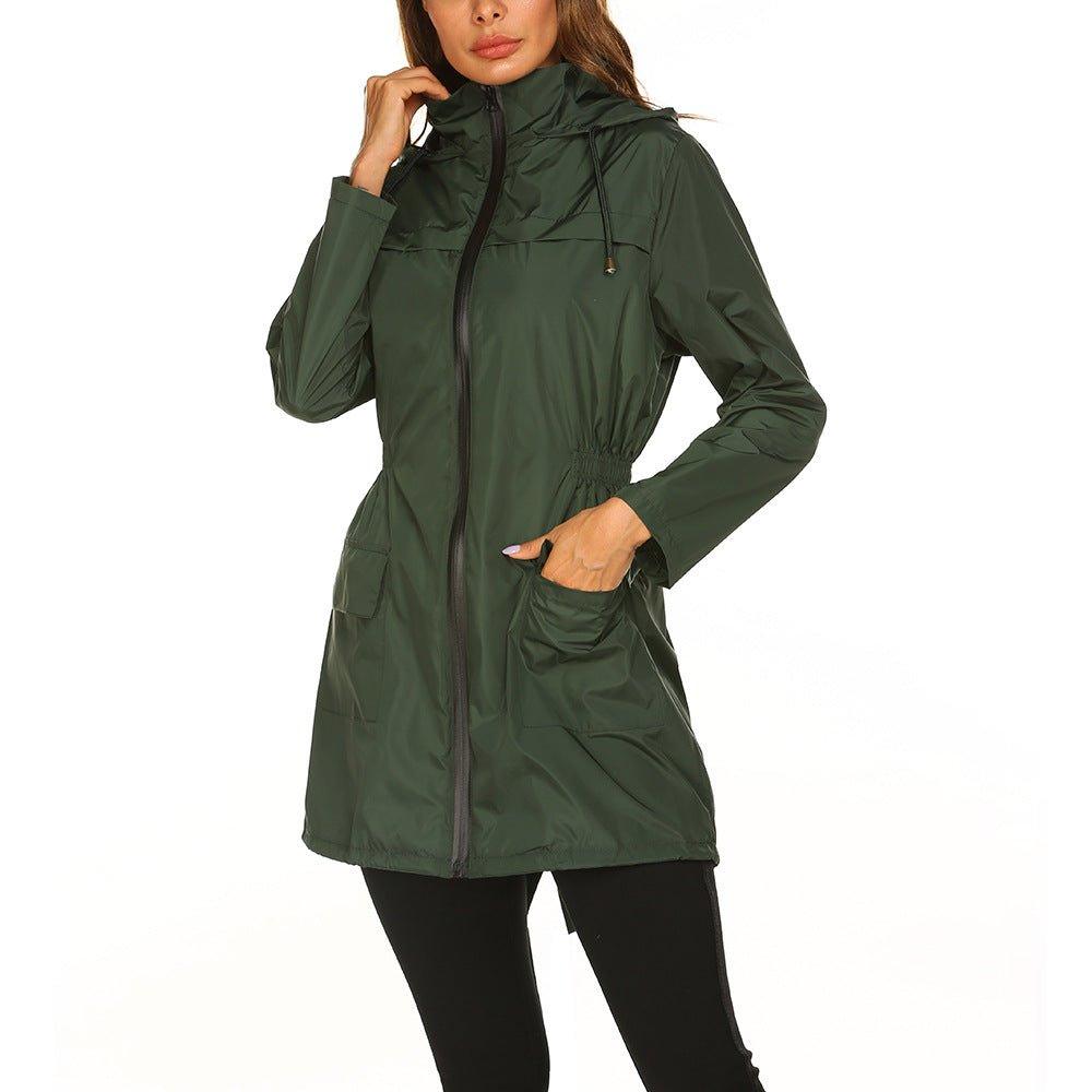 Waterproof Light Raincoat Hooded Windbreaker Mountaineering coat | MODE BY OH