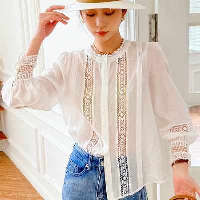 Women's Casual Fashion white Shirt | MODE BY OH
