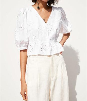 Women's embroidered blouse | MODE BY OH