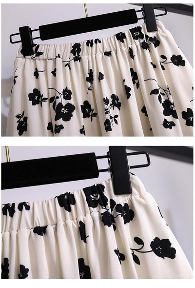 Women's Loose Plus Size Fashion Chiffon Skirt | MODE BY OH